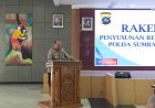Polda Sumbar Gelar Rakernis Penyusunan Rencana Kerja T.A. 2026