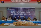 Hadiri Rilis Akhir Tahun BNNP, Polda Sumbar Tegaskan Sinergi Perang Melawan Narkoba