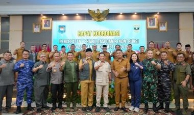 Bupati Solok Hadiri Rakor Pascabencana Hidrometeorologi Sumbar, Bahas Skema Bantuan Rumah Warga Terdampak