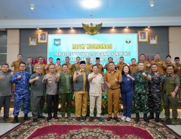 Bupati Solok Hadiri Rakor Pascabencana Hidrometeorologi Sumbar, Bahas Skema Bantuan Rumah Warga Terdampak