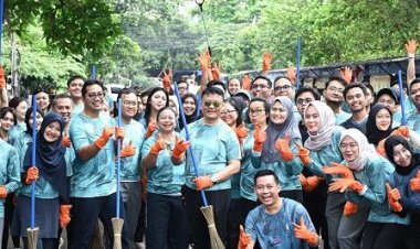 Jasa Raharja Gelar Aksi Nasional ‘Glow Up Lingkungan: Bersih Itu Keren!’, Dukung Gerakan Indonesia ASRI