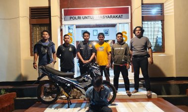 Kurang dari 6 Jam, Polisi Ungkap Kasus Penggelapan Motor di Dharmasraya