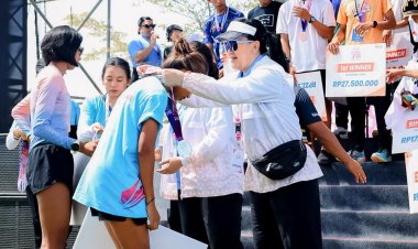 Polda Sumbar Borong Prestasi di Kemala Run 2026 Bali, Tembus Podium Nasional